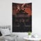 GIMCJOK Michael Halloween Myers Wandteppich für den Außenbereich, niedliche Wandteppiche, Wandbehang, Überwurf, Tischdecke, Beruf, hängende Decke, Heimdekoration, 152,4 x 101,6 cm