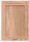 ONESTOCK 16.25W x 29H Unfinished Oak Kitchen Cabinet Door Replacement, Shaker Style