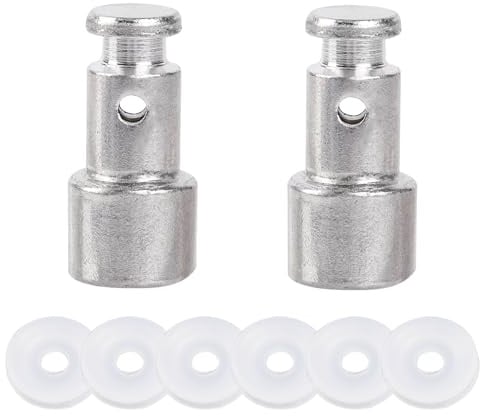 2 válvulas flotantes de repuesto universales con 6 juntas de silicona para olla a presión como XL, YBD60-100, PPC770, PPC780, PPC790