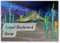 Luminous Festival Lusail 5,141.0 cm Lusail Boulevard, Katar Night Shot Showing Vibrant Light Displays, Brunnen mit Menschenmengen beobachten, Kühlschrankmagnet
