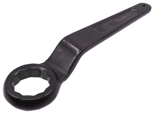 RUIAN 50 mm Schraubenschlüssel, gekröpft, Einzelkopf-Endring-Typ, Schlag-Handwerkzeug