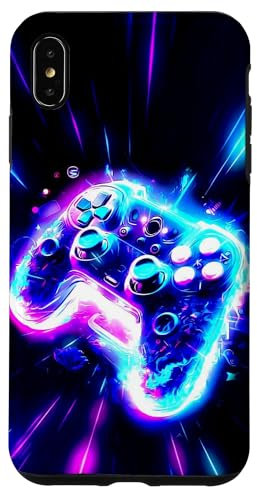 Graphic Gaming Videospiele Jungen Gamer Aesthetic Hülle für iPhone XS Max