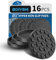 Ø76mm Übertreffen Silikon Möbeluntersetzer,Rund Couch Füße Anti Rutsch Pads,Bett Sofa Antirutsch Pads,rutschfest Bodenschutz Möbel Untersetzer,Ideal Couchfüsse Anti-rutsch Gummi Base,12 Schwarz Füße