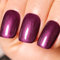 Ozzeal Pearl Gel Nail Polish, 15ML Wine Purple Glitter Gel Nail Polish Sparkle Shimmer Gel Glitter Nail Polish Fall Winter Soak off LED UV Gel Nail Polish for Art DIY Manicure
