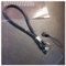 Hrlace Handy Lanyard Universal Strass Handykette Handgelenkband Glitzer Strass Kristall Telefon Lanyard zum Umhängen Handyband Handschlaufe Lanyard mit Patch für alle Smartphone Handgelenk Schwarz