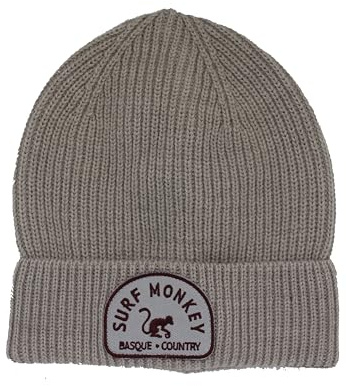 Surf Monkey Mütze mit Saum für Herren/Damen, Einheitsgröße, 100 % Merinowolle
