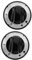 Yardenfun Boutons De Four À Pour Cuisine Commerciale Isolés Haute Température Matériau Abs Noir Diamètre Du Trou De 70 Mm Lot De 2 Pièces