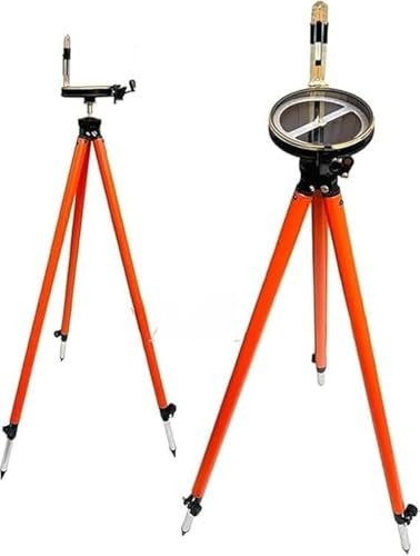 ANTIQUEMEDIEVAL Survey Prismatischer Kompass mit verstellbarem Aluminium-Stativ