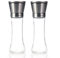 Pepper Mill Pepper Salt Grinders,Stainless Steel Salt and Pepper Grinder Set - Tall Salt and Pepper Shakers with Adjustable Coarseness Hand Pepper Grinder Spice Grinder
