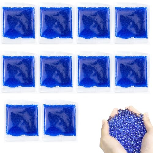 100000 Stück Blau Perlen,7–8 Mm Gel Balls,Wasserperlen,Wasserperlen Für Kinder,Gel Munition,Wasserperlen Für Vasen,Pflanzen Füllstoff Und Deko,Gelperlen Für Blumen Und Pflanzen