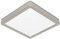 EGLO connect.z Smart-Home LED Bad Deckenlampe Fueva 6-Z, 22 x 22 cm, ZigBee, App und Sprachsteuerung Alexa, Lichtfarbe (warmweiß-kaltweiß), dimmbar, Deckenleuchte Badezimmer silber, IP44