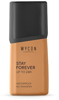 WYCON cosmetics STAY FOREVER Foundation Waterproof, long lasting 24h and no transfer NW45