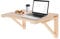 DOPBENT Wandklapptisch, Klapptisch Wand, Kleiner Wandtisch 60x40 cm, Wand wandtisch klappbar, klappbarer aus Holz, für Esszimmer, Arbeitszimmer, Küche