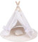 QIYUDUOLA Petite tente de jeu portable pour maisons de poupées, décoration sur toile, accessoire prêt à peindre