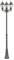 Alu Kandelaber Garten Laterne Aussenleuchte Stand Leuchte Lampe bronze