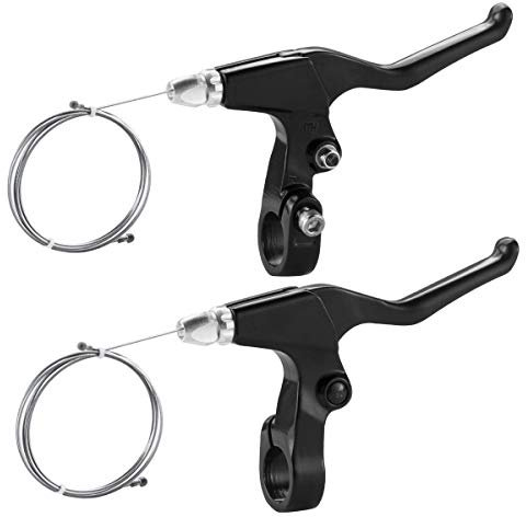 CNC 1 Par Maneta Freno bicicleta, Palanca Freno para Carretera Montaña, Negro