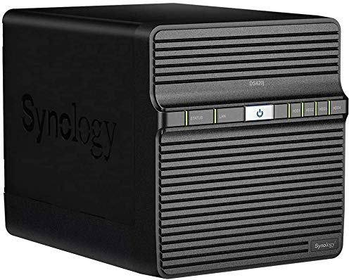 Synology DiskStation DS420j NAS-Server 4-Bay Raid HDD Bundle, Kapazität:16.000GB (16TB)