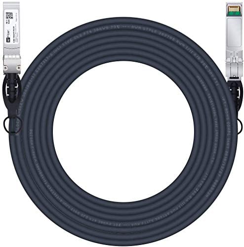 H!Fiber.com 10Gb/s SFP+ DAC Kabel, 7-meter (23 ft), 10GBase-CU Passiv Direct Kupfer Twinax SFP+ Kabel für Cisco SFP-H10GB-CU7M, Ubiquiti, Netgear, and Other Open Switches and NIC