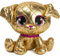 GUND P.Lushes Pets Designer-Plüschtier Goldie La Pooch, ca. 15 cm - von Mode inspiriertes hochwertiger Plüschhund, ab 3 Jahren empfohlen