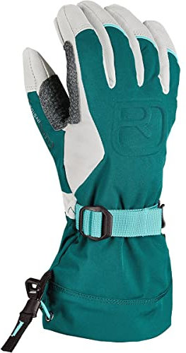 ORTOVOX Merino Freeride Glove W - C: Pacific Green T: S