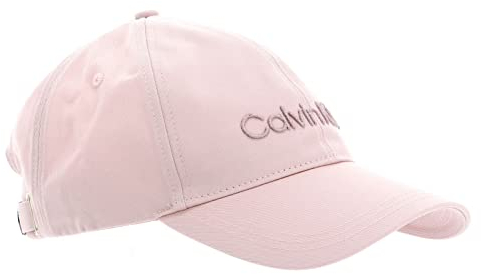 Calvin Klein Damen New Embroideries Logo Cap K60K609965 Kappe, Rosa (Spring Rose), OS