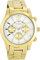 Oozoo Damenuhr mit Metallband 40 MM Weiß/Goldfarben C8412