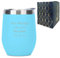 Personalised Engraved Light Blue Insulated Travel Cup, Personalise with Any Message for Any Occasion, Stylize with a Variety of Fonts, Gift Box Included, Laser Engraved