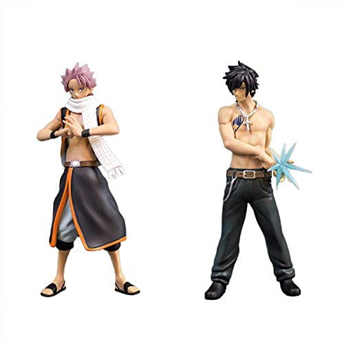 Tongyundacheng Fairy Tail Anime Natsu Dragneel/Lucy Heartfilia/Erza Scarlet Action Figur PVC Charakter Modell Statue Collection Desktop Ornamente