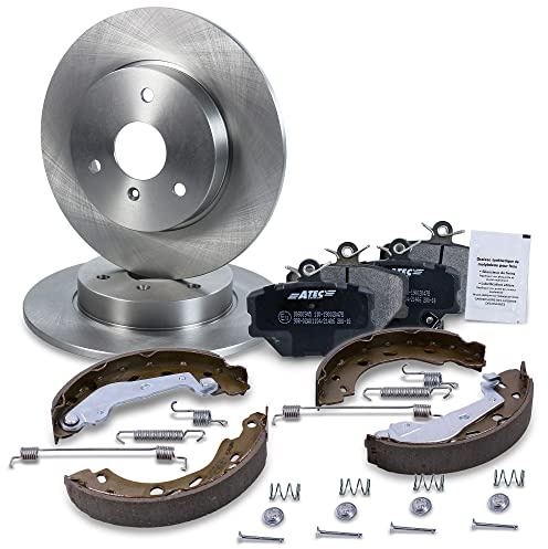 ATEC Germany Bremsenset Vorderachse inkl. Bremsscheiben Ø 280 mm Belüftet +