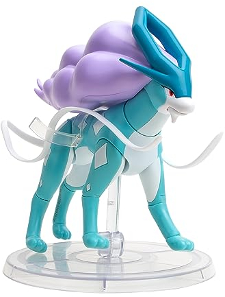 Pokémon PKW2750-15cm Select Figure -Suicune, offizielle bewegliche Figur