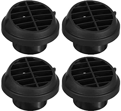 NinWelly jfqm 4Pcs 42mm Auto Heizung Duct Air Vent Outlet Diesel Standheizung Kanal Rohr Auspuff Stecker Fit for Webasto Eberspacher
