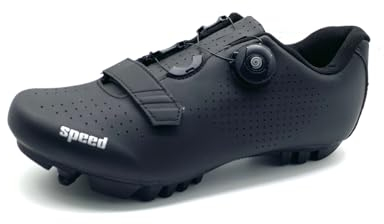 Hixingo Fahrradschuhe Herren Damen MTB Radsportschuhe Mountainbike Schuhe Sneaker Atmungsaktive Outdoor-Radschuhe Fahrrad Spin MTB Schuhe