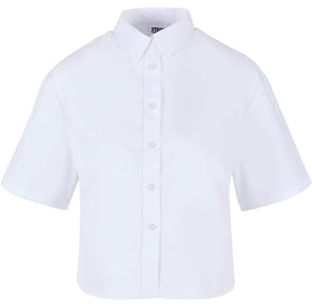 Urban Classics Damen T-Shirt Ladies Oversized Shirt White M