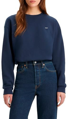 Levi's Damen Everyday Sweatshirt, Navy Blazer, XL
