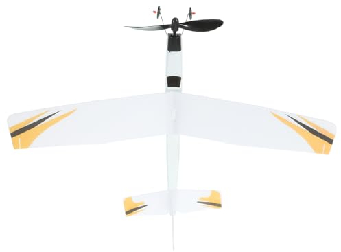 Toyvian 1 Set DIY Rubber Band Airplane Model Kit Hand-Assembled Foam Glider Plane Science Education Aircraft Lightweight Outdoor Toy for Kids Party Game Plaything