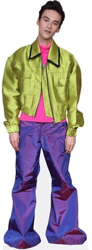Jacob Collier (Purple Trousers) Pappaufsteller lebensgross