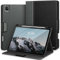 KingBlanc Case for iPad Pro 11-inch 2024 (M4, 5th Generation) with Pencil Holder, PU Leather Durable Protective Cover, Auto Sleep/Wake, Supports Pencil Pro/Pencil (USB-C), Viewing/Typing Angles, Black