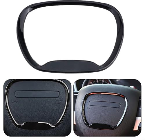 Einfache und bequeme Installation des ABS-Lenkradabdeckungs-Aufklebers für Dodge For Challenger 2015 2022