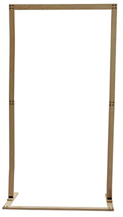 Hochzeitsbogen Holz 2.1M, Rechteckig Holzbogen Ballon Bogen Traubogen Hochzeit Hintergrund Stand für Geburtstagsfeier, Hochzeit