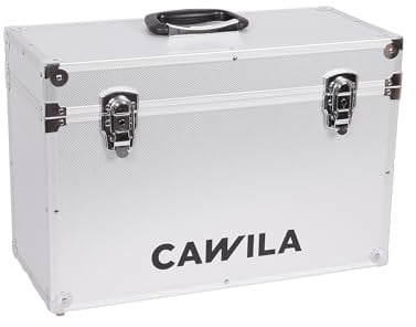 Cawila Sanitätskoffer Academy, Sport Betreuerkoffer aus Aluminium, 45x20x30 cm, Silber Silber One Size