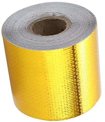 SKISUNO Hitzebeständiges Aluminiumband Folienklebeband Industrie-reparaturband Für Dach Und Oberflächenreparaturen Autoauspuff Kanaldichtungen