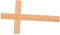 Amosfun Adorno De Cruz De Madera Decoración De Cruz De Pared Artesanía 30cm Resistente