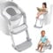 Potty Training Toilet Seat, Upgrade 3 in 1 Toddler Toilet Seat and Steps Stool for Boys Girls, Non-Slip Splash Guard KidsToilet Seat with Ladder, Adjustable Child Toilet Training in Bathroom