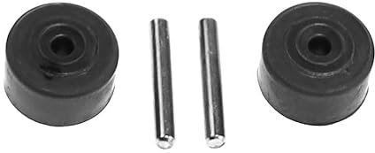 2x Rad,Rolle kompatibel mit/Ersatzteil für AEG 4055483178 QX9-1-ULT... Akku-Handstaubsauger