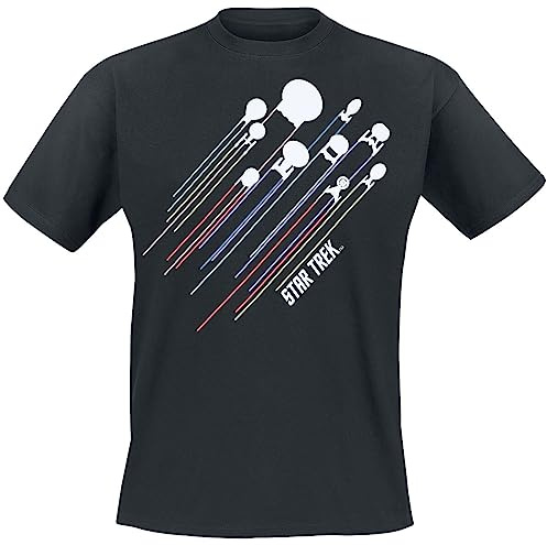 Star Trek Fleet Männer T-Shirt schwarz