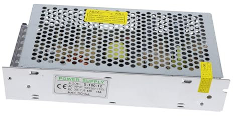 iplusmile Adaptateur pour LED PC et Projets Radio Alimentation à Découpage Régulée