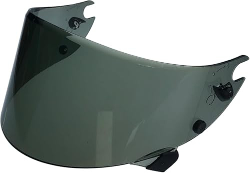LYCFC Helm Visier Motorrad für Shark Race-R Speed-R, UV Beständig Verspiegelt Helmvisier Visier Motorradhelm Vollgesichtshelm Zubehör Ersatz,normal-A Brown