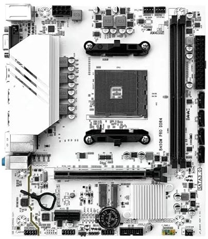 schede madri Fit For JGINYUE B450 AM4 M-ATX supporta CPU AMD Ryzen2000-5000 serie EXPO DDR4 RAM PC desktop B450M PRO ARGB