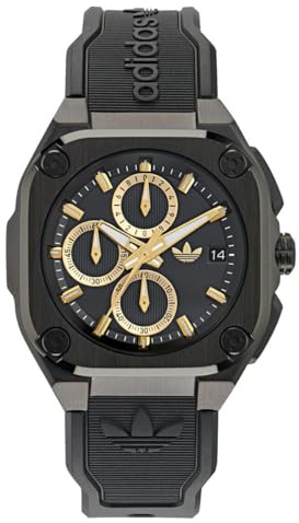 adidas Originals Unisex Chronograph Armbanduhr City Tech Three Chrono
