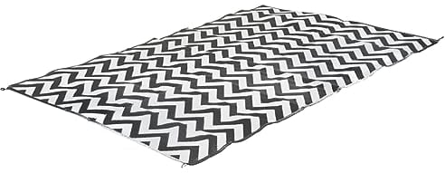 Bo-Camp Bl Chill Matte Teppich, schwarz/weiß, XL